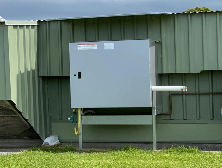 Nagrzewnica gazowa typ ATLX do kurnika