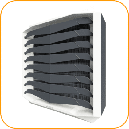 Nagrzewnica wodna typ mini R2 AC